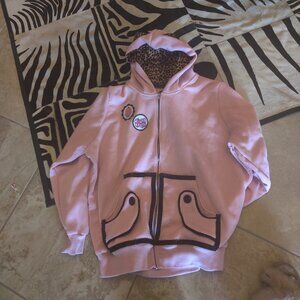 Hot Topi Jessica Louise sweatshirt  with ears  size XXXL New